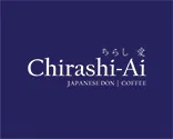 Chirashi Ai Logo Blue BG White Text small